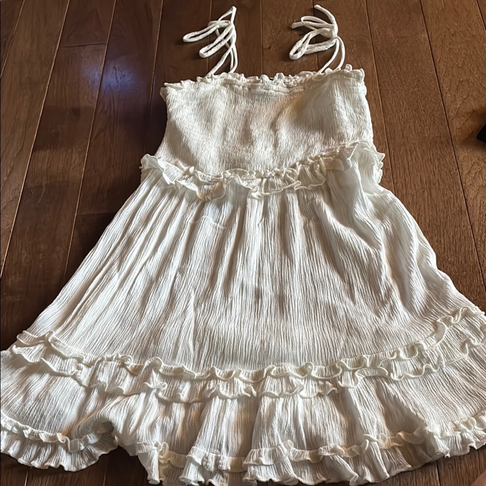 Charming White Kids Dress